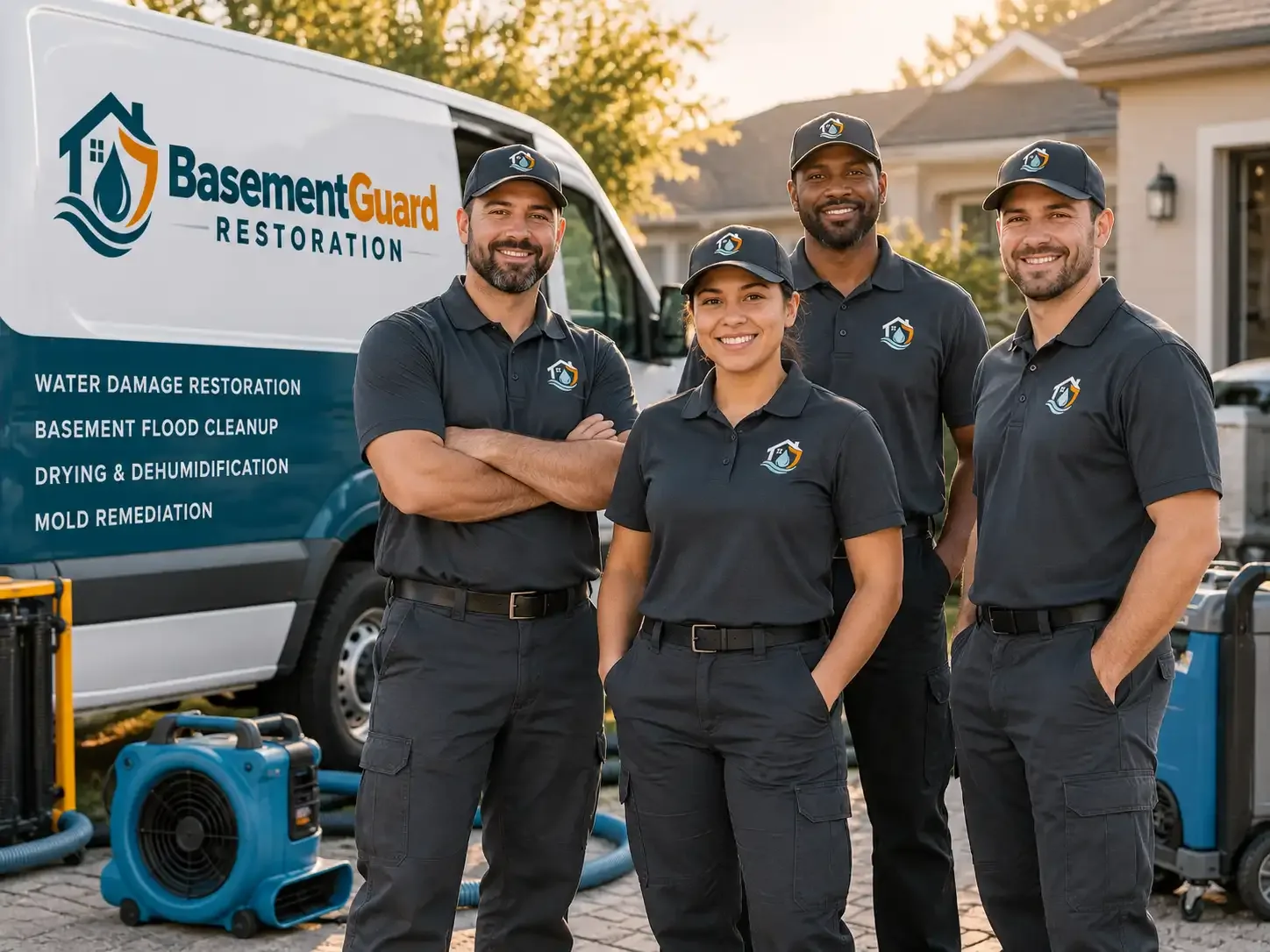 Basement Water Damage Restoration company in New Waverly, IN